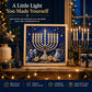 🔥🎁Nyhet 50 % RABATT🔥Gör-det-själv-kit för hanukkah-pärlkonst med träram