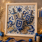 🔥🎁Nyhet 50 % RABATT🔥Gör-det-själv-kit för hanukkah-pärlkonst med träram