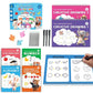 ✏️🔥🎁Nyhet 50 % RABATT🔥📚 Skrivövningshäfte för barn: kan användas om och om igen, med bläck som försvinner ✨