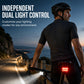 🚲📱Köp 2, få 1 gratis! Stötsäkert cykeltelefonfäste + set med 6 LED-lampor – 180 lumen, laddningsbar typ-C, dubbla oberoende lampor, vattentät. Säker nattcykling! 🛡️💪