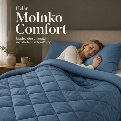 🔥🎁Nyhet 50 % RABATT🔥🛏️✨ 3-delat vadderat täckset med örngott – molnlik komfort, diamantkvistring och fukttålig mikrofiber 💤