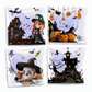 🔥🎁Köp 2 få 1 gratis🔥Självhäftande godispåsar för Halloween – för förpackning av kakor