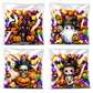 🔥🎁Köp 2 få 1 gratis🔥Självhäftande godispåsar för Halloween – för förpackning av kakor