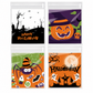 🔥🎁Köp 2 få 1 gratis🔥Självhäftande godispåsar för Halloween – för förpackning av kakor