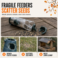 3D Printed Giant Squirrel Head Squirrel Feeder Toy