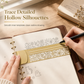 Multifunctional Metal Bookmark Ruler for Drawing & Reading