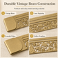 Multifunctional Metal Bookmark Ruler for Drawing & Reading