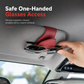 🚗Köp 2, få 1 gratis!🕶️ Universell, bärbar hållare för solglasögon och klämma för biljetter/kort