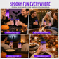 🔥🎁Nyhet 50 % RABATT🔥🎃🧙‍♀️ 3D-printad Halloweenburkhållare med Häxhatt