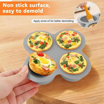 🧁🎁Köp 1 få 1 gratis✨BEGRÄNSAT ERBJUDANDE✨ – Från ugn till frys med en non-stick-form som sparar både tid och plats i köket – Mångsidig bakform i livsmedelssäker silikon