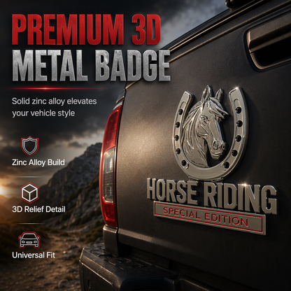 Köp 2 få 1 gratis🔥Edition 3D metallhäst bilemblem dekalmärke