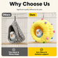 🔥🎁 NYHET – 50 % RABATT 🐦Mjuk och bekväm hängsäng för fåglar
