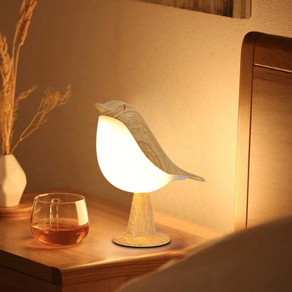 🔥🎁Nyhet 50 % RABATT🔥LED-bordslampa i fågeldesign med touchkontroll