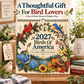 🔥🎁Nyhet 50 % RABATT🔥2027 Års väggkalender ”Birds of America”