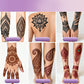 🔥🎁Nyhet 50 % RABATT🔥Komplett 3-färgs-kit för henna-tatuering