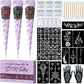 🔥🎁Nyhet 50 % RABATT🔥Komplett 3-färgs-kit för henna-tatuering
