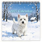🔥🎁 NYHET – 50 % RABATT Kalender för West Highland White Terrier 2027