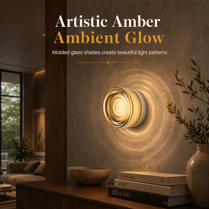 🔥🎁 NYHET – 50 % RABATT Modern, minimalistisk vägglampa med struktur för sängbordet