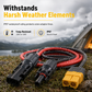 🔥🎁 NYHET – 50 % RABATT 12 AWG XT60 till MC4-adapterkabel för solpaneler