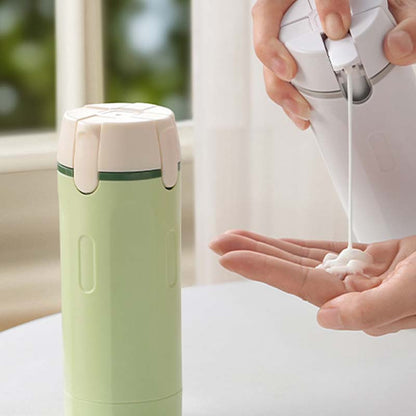 🧴 50% RABATT NU! 4-i-1 återfyllningsbara reseflaskor – kompakt förvaring, läckagesäker & enkel dosering – perfekt för resan, gymmet och weekendväskan ✨