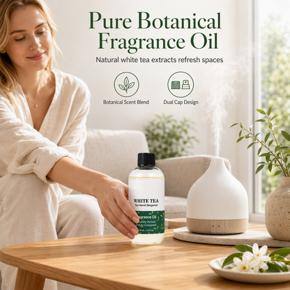 🔥🎁Nyhet 50 % RABATT🔥Doftspray med långvarig doft: Vitt te, apelsinblomma, bergamott