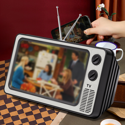 🔥🎁Nyhet 50 % RABATT🔥⏰ Blixtrea – bara några få kvar! Beställ nu innan de tar slut.🔥📺 Retro-TV skärmförstorare för mobil – 1:1 HD, hopfällbar, USB-driven, bärbar – se filmer var som helst – passar de flesta smartphones
