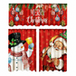 🔥50% RABATT!!📢🎄 Julköksgardiner Set – Festlig charm för dina köksfönster ✨