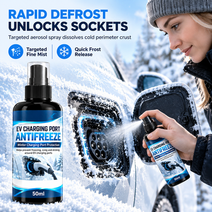 🎁Köp 2 få 1 gratis🔥Frostskydd och avisningsmedel för elbilens laddport – 50 ml