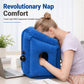 🔥🎁Nyhet 50 % RABATT🔥💤 TA EN BÄTTRE POWER NAP – Mjuk, ventilerad och enkel att ta med – Uppblåsbar vilokudde