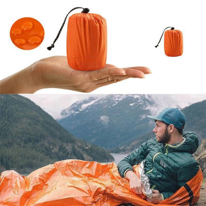 🎁Köp 2 få 1 gratis🔥Nödsituation Vattentät håll varm sovsäck