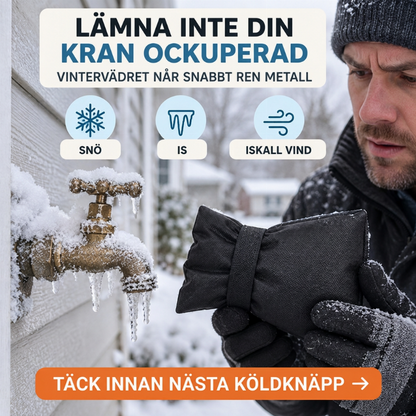 🎁Köp 2 få 1 gratis🔥🚰❄️【Frostskydd för utomhuskranar】—— Ett skydd som håller värmen, så att vattenledningarna inte spricker under den kalla vintern!