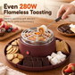 ⏳50% RABATT ⏰ 2-i-1 Elektrisk chokladsmältare och marshmallowgrill med serveringsfat för fester ⚡♨️🧁
