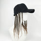 🧢 50 % RABATT NU! 🌬️ Baseballmössa med fäst flätor – 2-i-1-mössa & peruk, realistisk stil och justerbar passform ✨