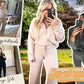 🔥Dames Zachte en Comfortabele 2-delige Loungewear Set
