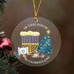 🎄Jul Hanukka akryl dekoration