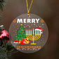 🎄Jul Hanukka akryl dekoration