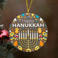 🎄Jul Hanukka akryl dekoration